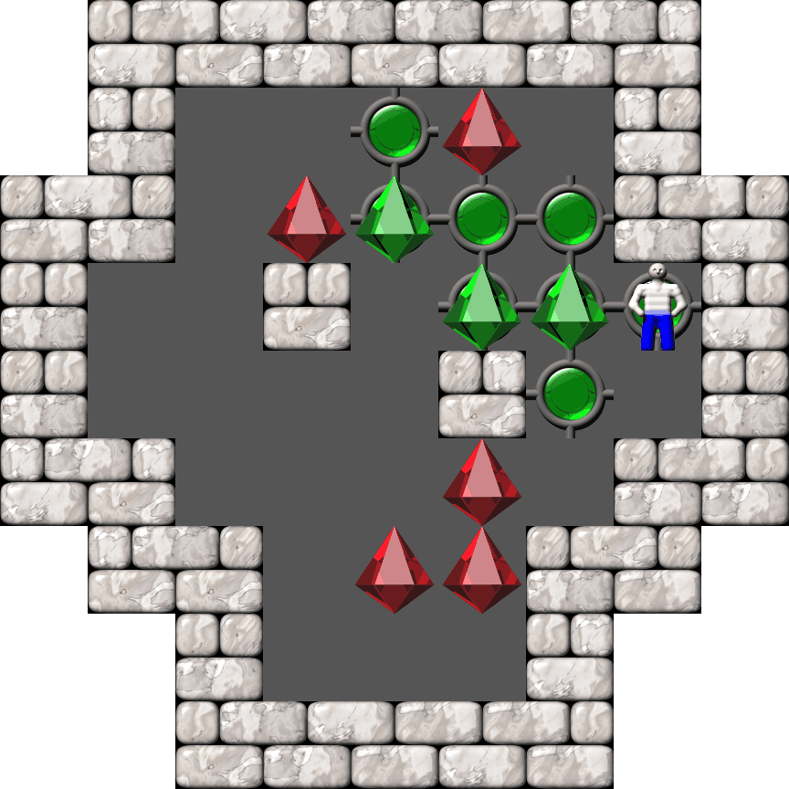 Sokoban Serg Belyaev 5 level 48